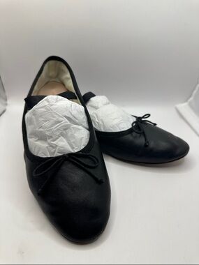 Loeffler Randall Leonie Leather Ballet Flats, Size 7